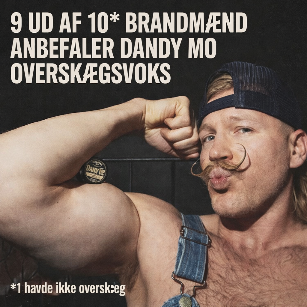 Dick Johnson - Dandy Mo Moustache - Skægvoks (12 ml) - klunkevoks.dk