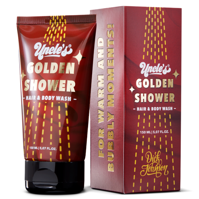 Uncle’s Golden Shower Hair & Body Wash - klunkevoks.dk