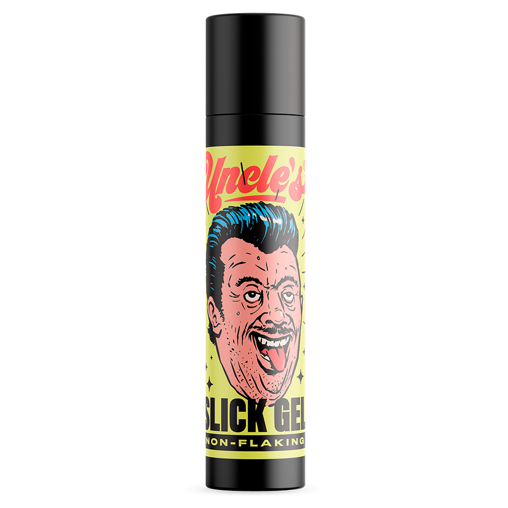 Dick Johnson - Uncle's Slick Gel 100ml (Hår Gelé Til Slik-hår) - klunkevoks.dk