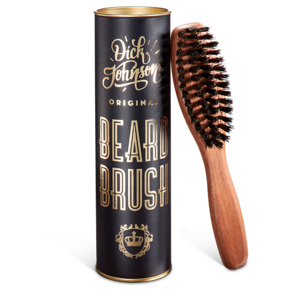 Dick Johnson Beard Brush skægbørste - skægbørste set forfra