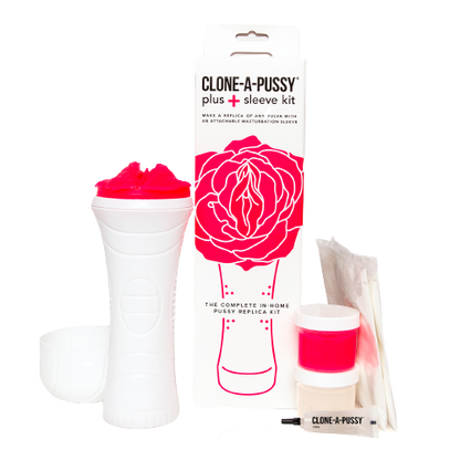 CLONE-A-PUSSY Plus+ Sleeve kit (Hot Pink) - klunkevoks.dk
