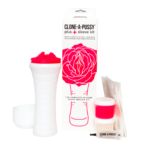 CLONE-A-PUSSY Plus+ Sleeve kit (Hot Pink) - klunkevoks.dk