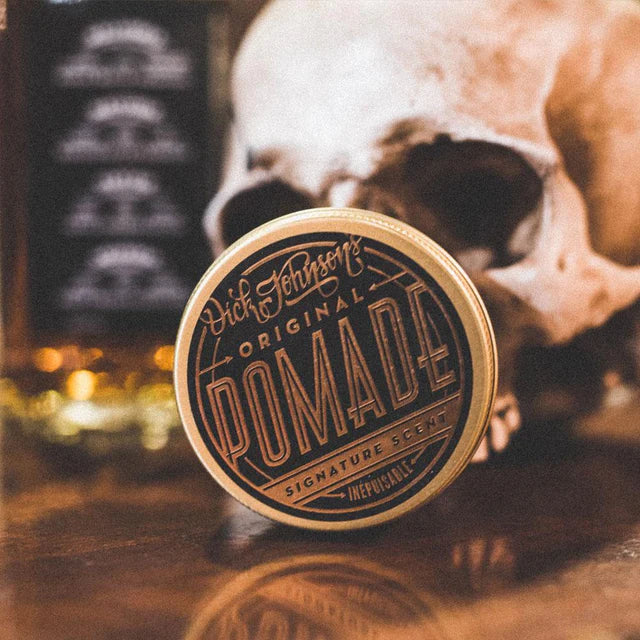 Dick Johnson - POMADE INEPUISABLE - Den Uovervindelige Pomade - klunkevoks.dk