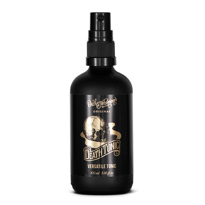DICK JOHNSON Death Tonic Cologne & Tonic Spray - Mod Tør Hovedbund & Tør Hud 100ml - klunkevoks.dk