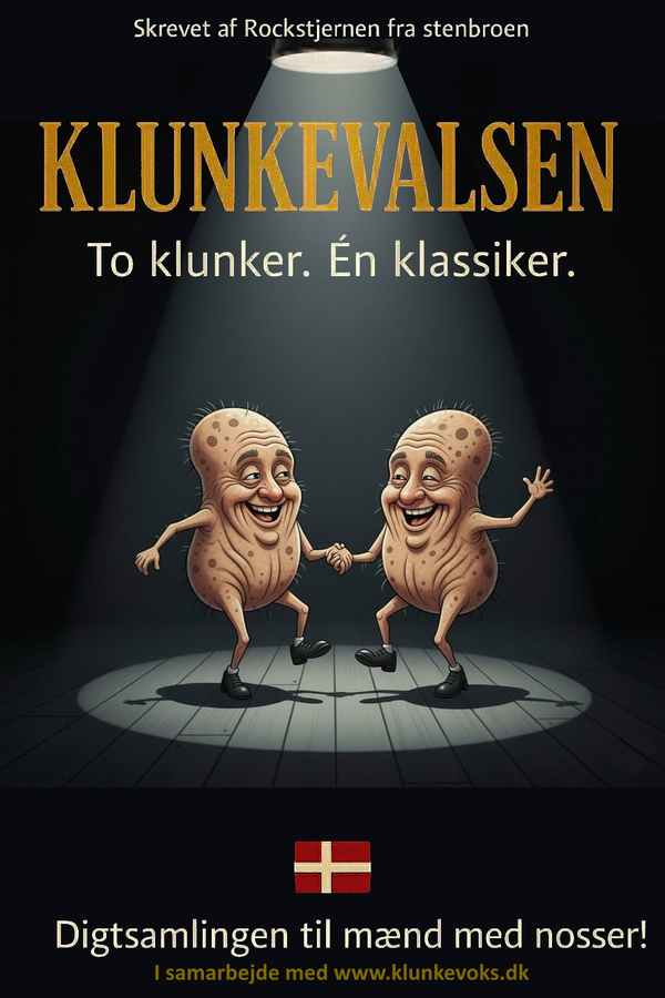 Klunkevalsen digtsamling - bogens forside