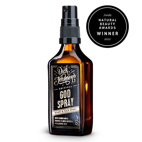 Dick Johnson God Spray 50 ml - flaske, vinder af Nordic Awards