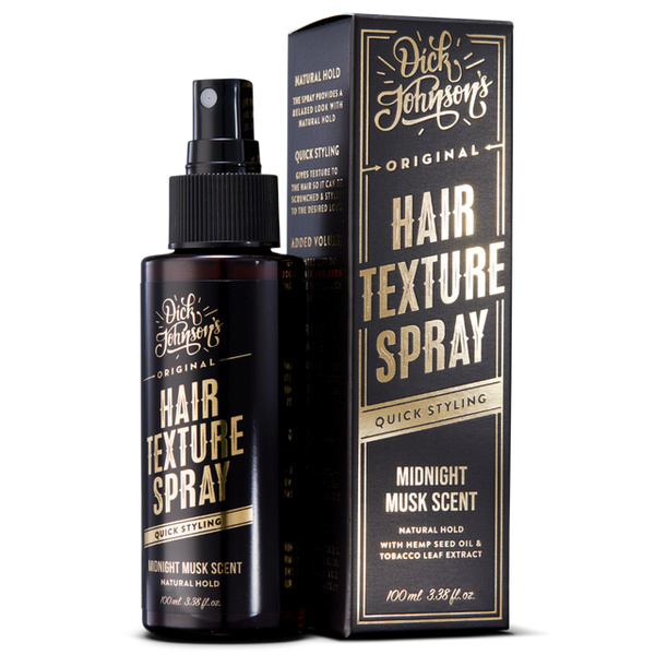 Dick Johnson Hair Texture Spray 100 ml - flaske set forfra