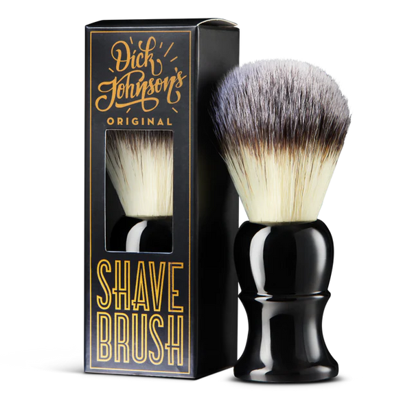 Dick Johnson Shaving Brush barberkost - barberkost set forfra