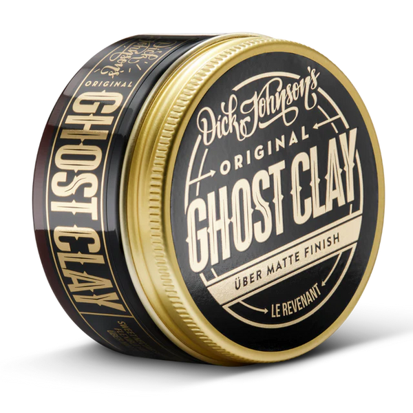 Dick Johnson Ghost Clay hårvoks - dåse set forfra