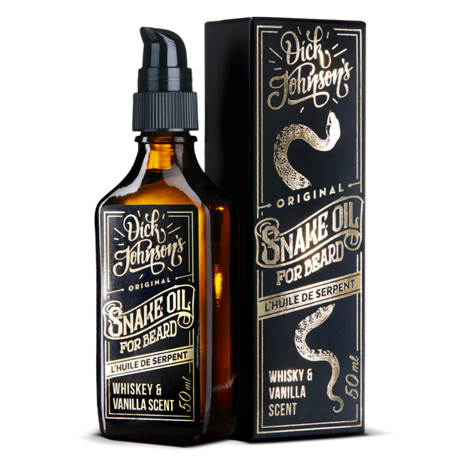 Dick Johnson - SNAKE OIL (Skægolie) 50ML - klunkevoks.dk