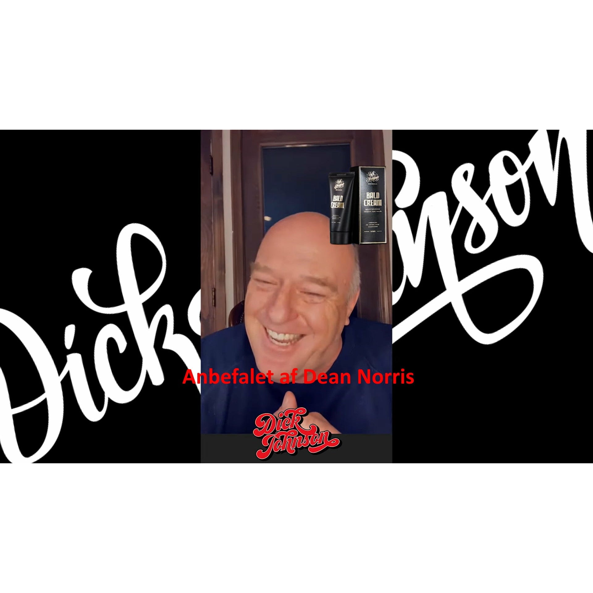 Dick Johnsons Bald Cream - Godkendt af Dean Norris fra Breaking Bad & Better call Saul - 50 ml - klunkevoks.dk